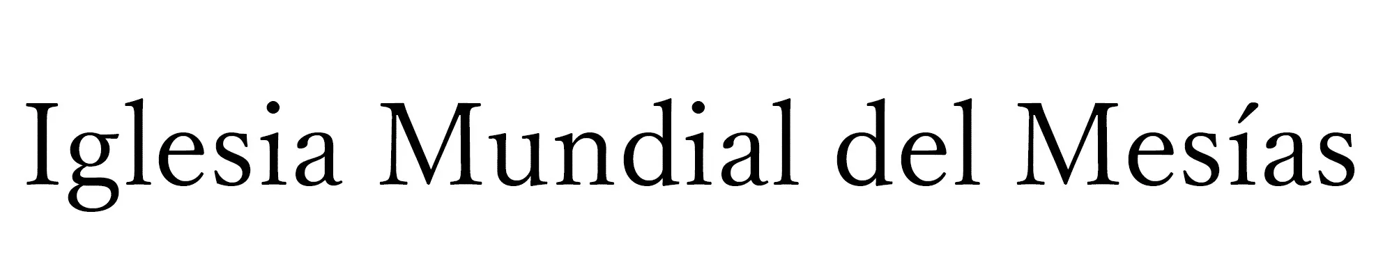 Iglesia Mundial del Mesías