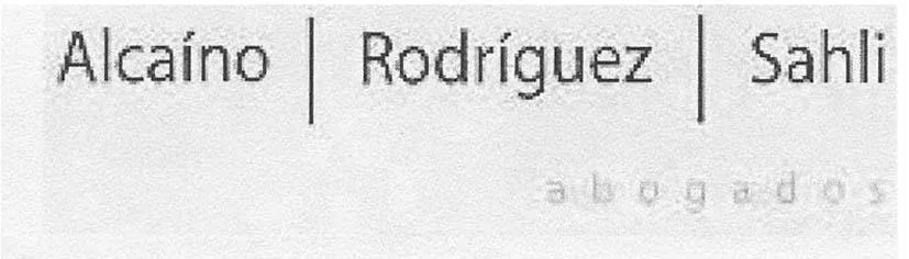 ALCAINO RODRIGUEZ SAHLI ABOGADOS