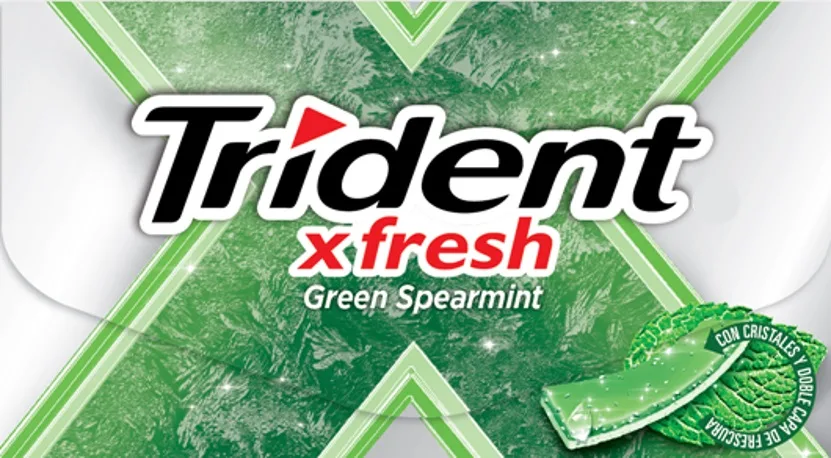TRIDENT X FRESH GREENSPEARMINT