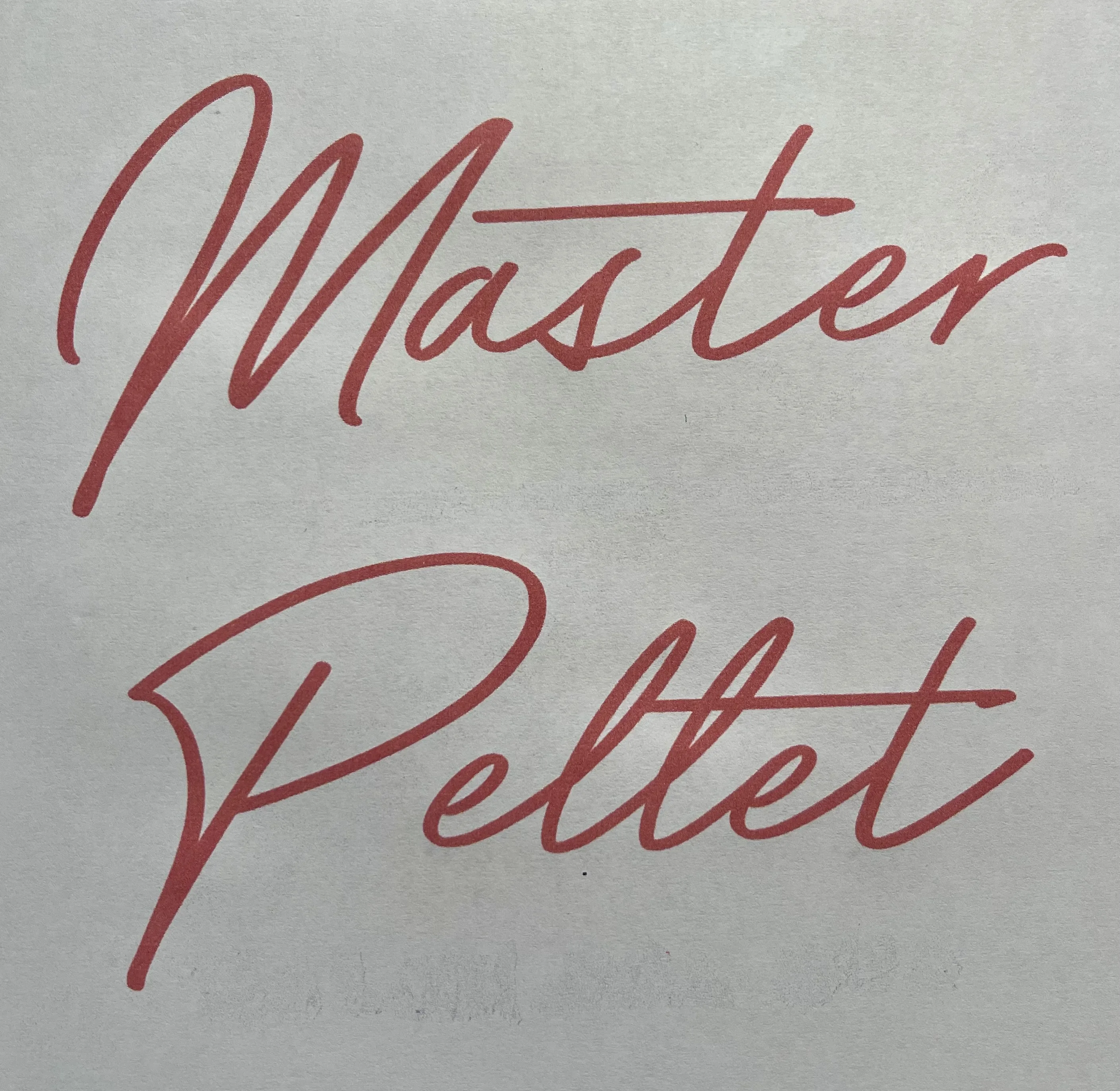 Master Pellet