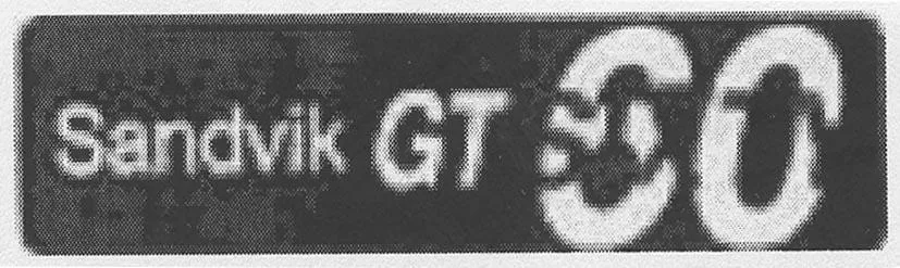 SANDVIK GT SIXTY