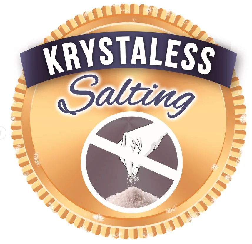 KRYSTALESS SALTING