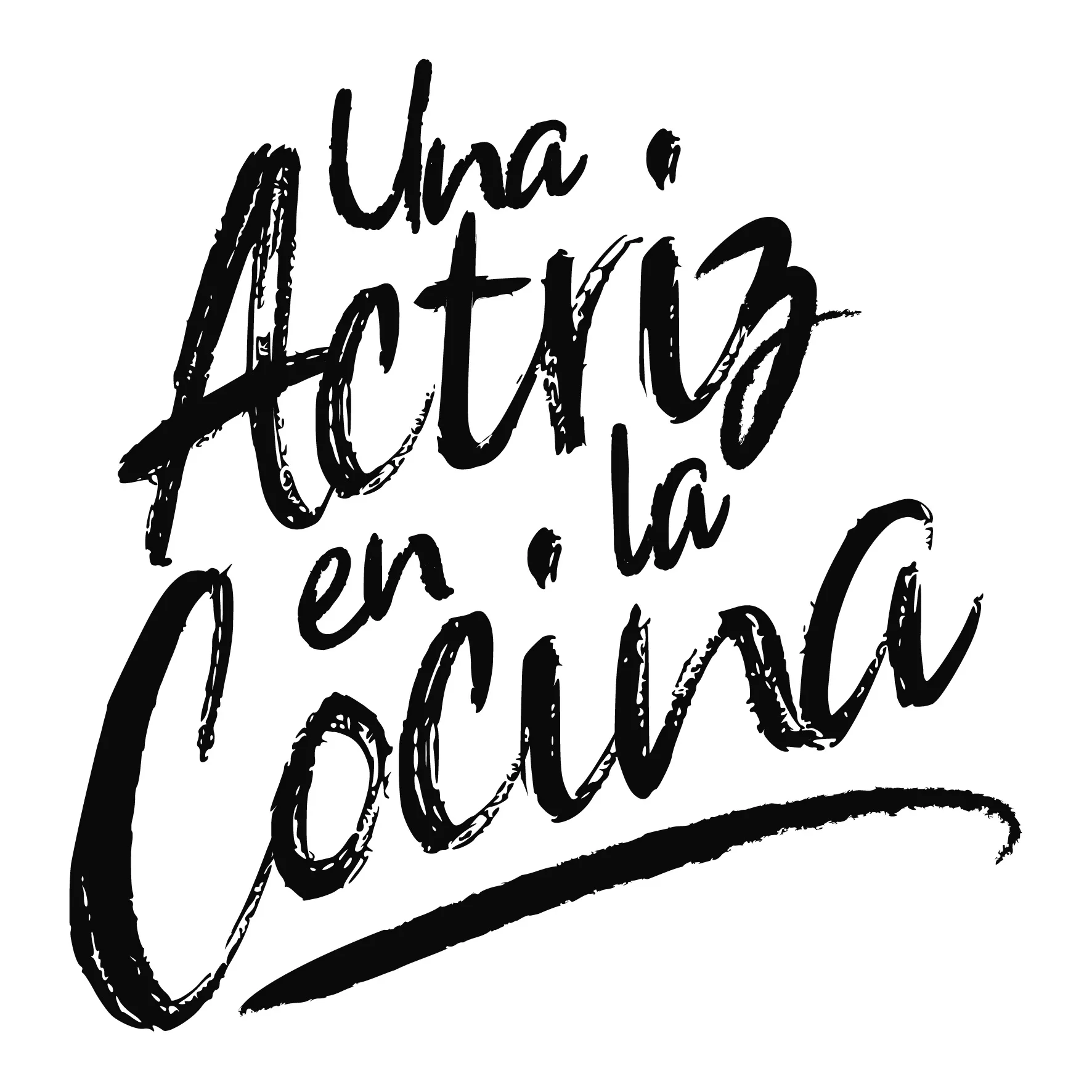 UNA ACTRIZ EN LA COCINA