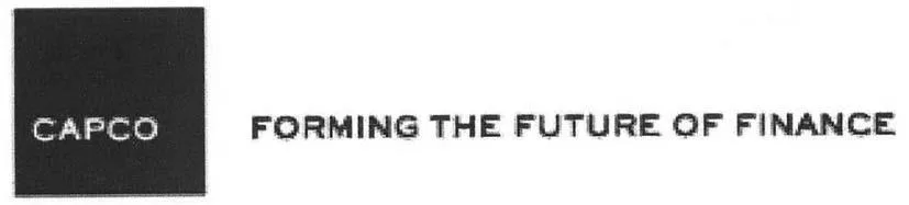 CAPCO FORMING THE FUTURE OF FINANCE