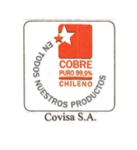 COBRE PURO 99,9 % CHILENO EN TODOS NUESTROS PRODUCTOS COVISA S.A.