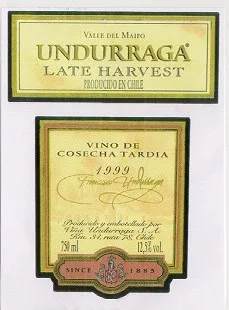 UNDURRAGA LATE HARVEST