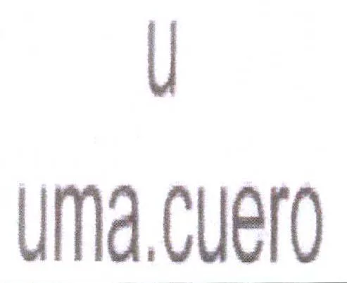 U UMA.CUERO