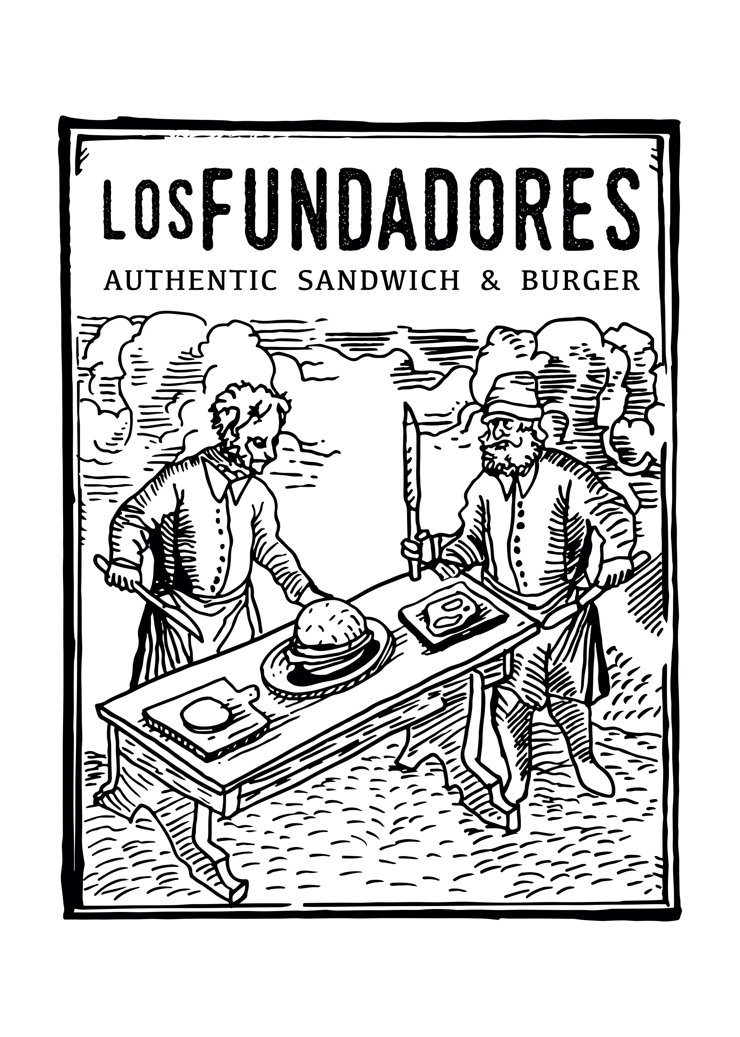 Los Fundadores Authentic Sandwich & Burger
