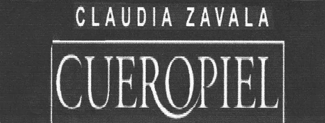 CLAUDIA ZAVALA CUEROPIEL