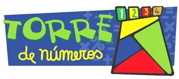 Torre de números 1 2 3 4