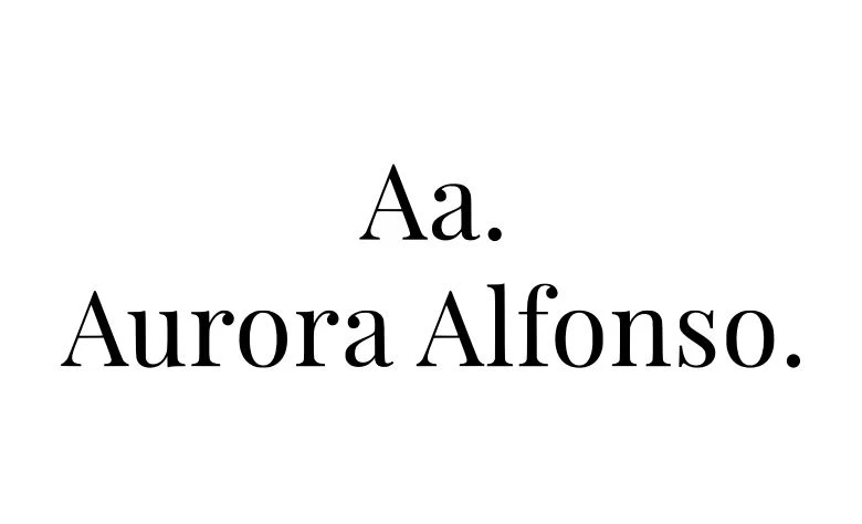 AA. AURORA ALFONSO.