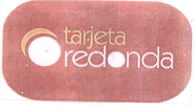 TARJETA REDONDA