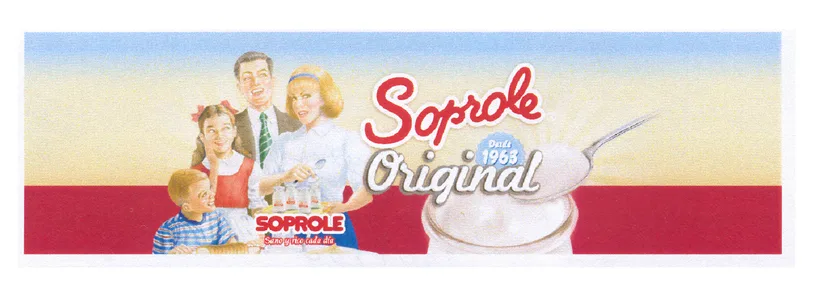 SOPROLE ORIGINAL DESDE 1963 SOPROLE SANO Y RICO CADA DIA
