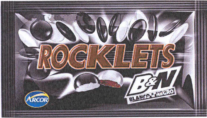 ROCKLETS B & N BLANCO & NEGRO