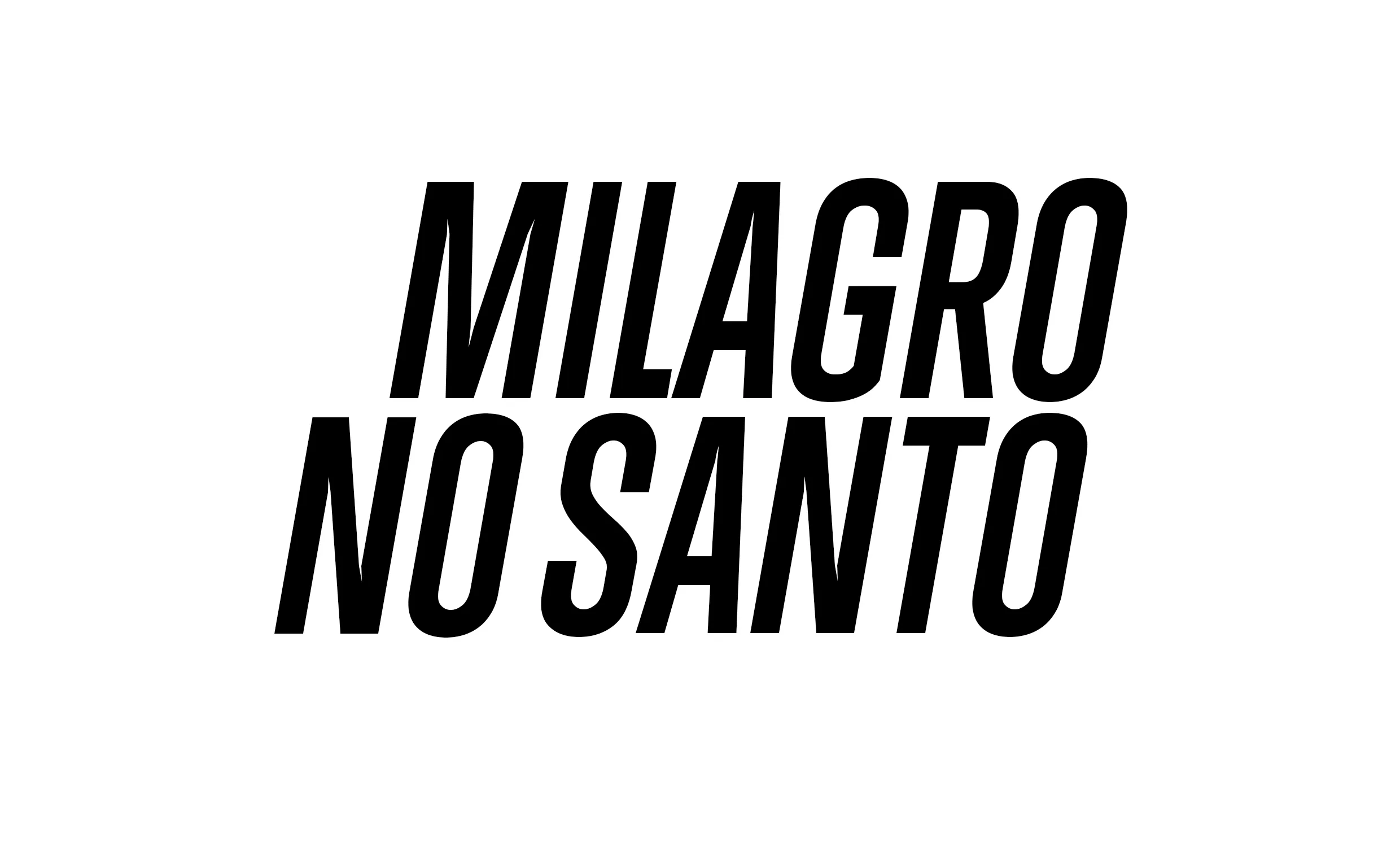 MILAGRO NO SANTO