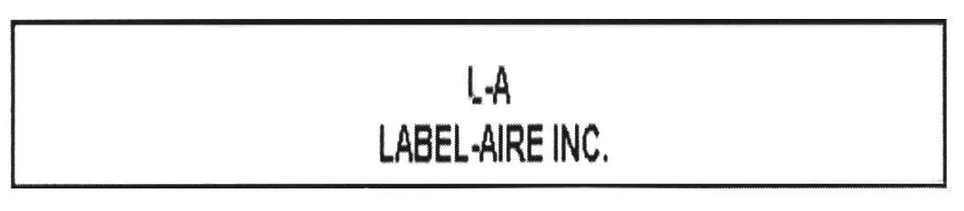 L-A LABEL-AIRE INC.