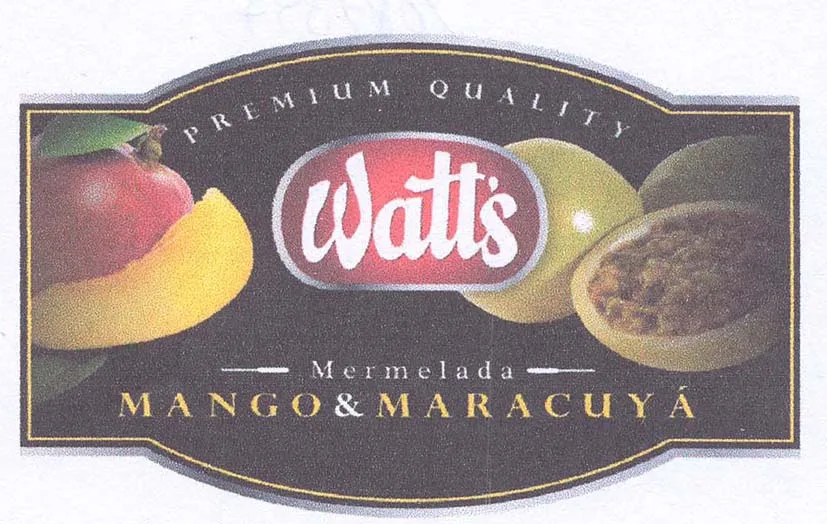 WATT'S MERMELADA MANGO & MARACUYA