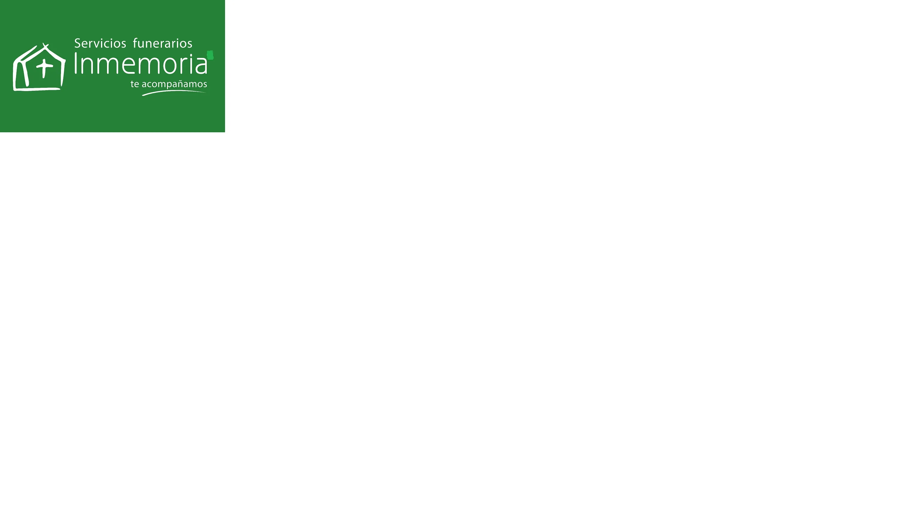 SERVICIOS FUNERARIOS INMEMORIA TE ACOMPAÑAMOS