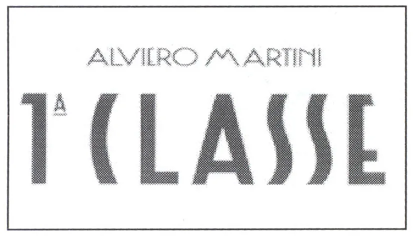 ALVIERO MARTINI 1A CLASSE