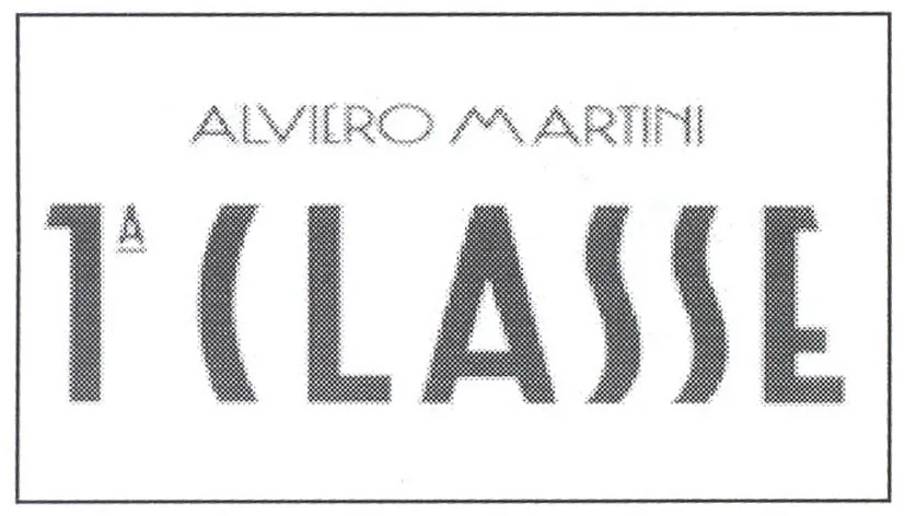 ALVIERO MARTINI 1A CLASSE