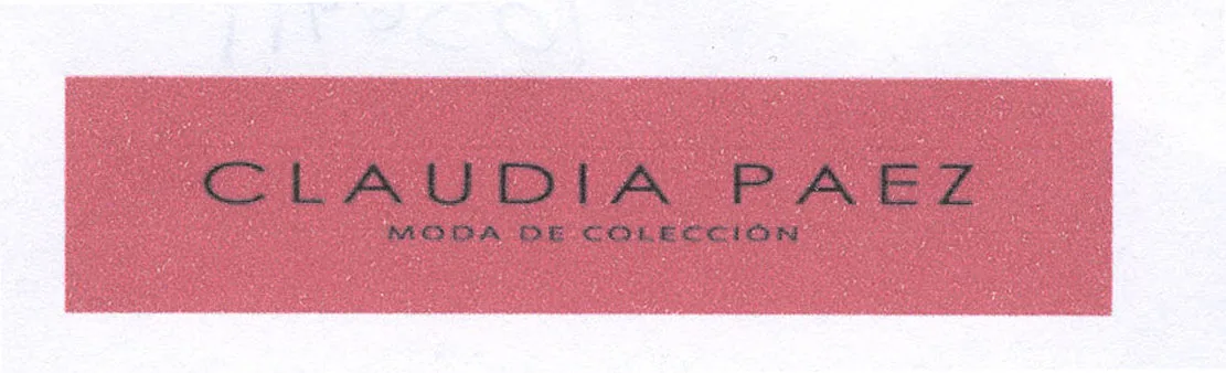 CLAUDIA PAEZ MODA DE COLECCION
