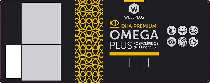 W+ WELL PLUS DHA PREMIUM OMEGA PLUS FOSFOLIPIDOS DE OMEGA-3