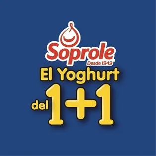 SOPROLE DESDE 1949 EL YOGHURT DEL 1+1