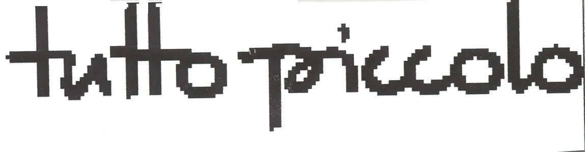 TUTTO PICCOLO