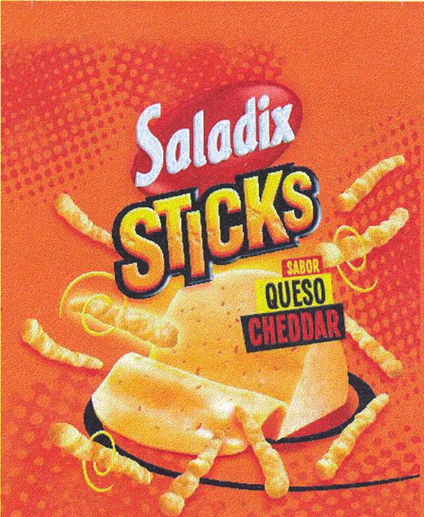 SALADIX STICKS SABOR QUESO CHEDDAR