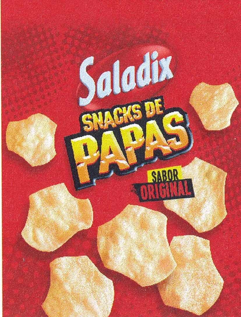 SALADIX SNACKS DE PAPAS SABOR ORIGINAL