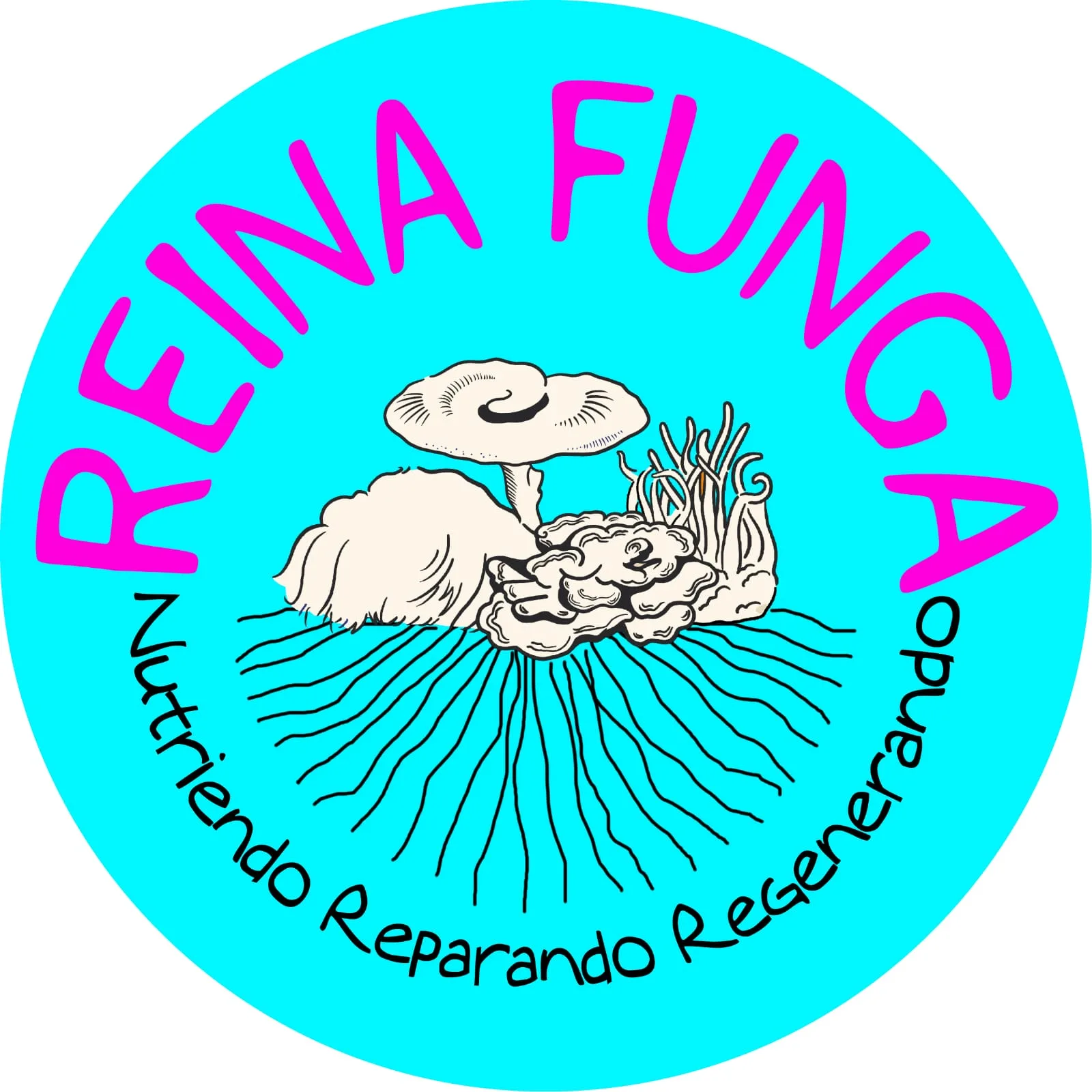 Reina Funga Nutriendo Reparando Regenerando