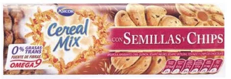 ARCOR CEREAL MIX SEMILLAS Y CHIPS