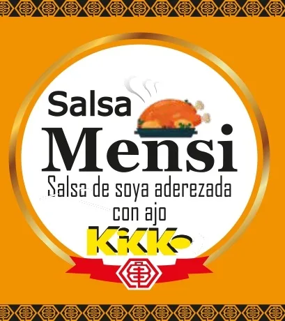 SALSA MENSI SALSA DE SOYA ADEREZADA CON AJO KIKKO