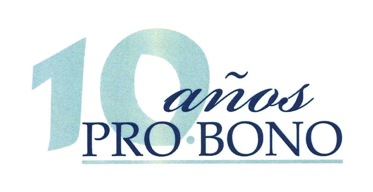 10 AÑOS PRO.BONO