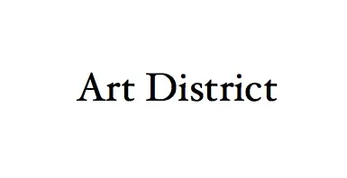 ART DISTRICT