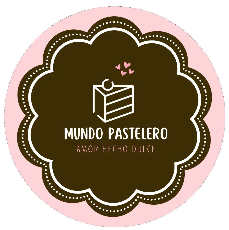 MUNDO PASTELERO EN COLOR BLANCO AMOR HECHO DULCE