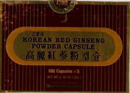 KOREAN RED GINSENG CAPSULE
