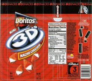 DORITOS 3D'S