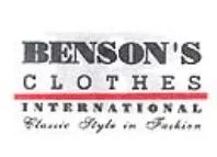 BENSON'S CLOTHES INTERNATIONAL