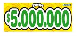RASPE $5.000.000 LOTERIA