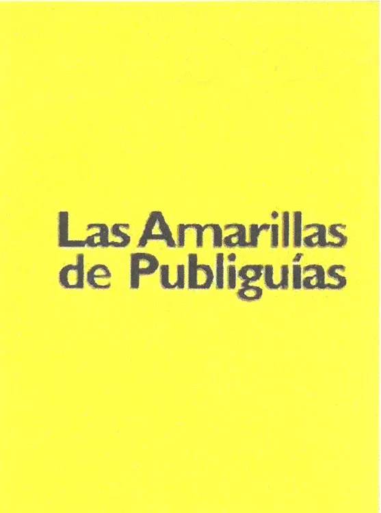 LAS AMARILLAS DE PUBLIGUIAS