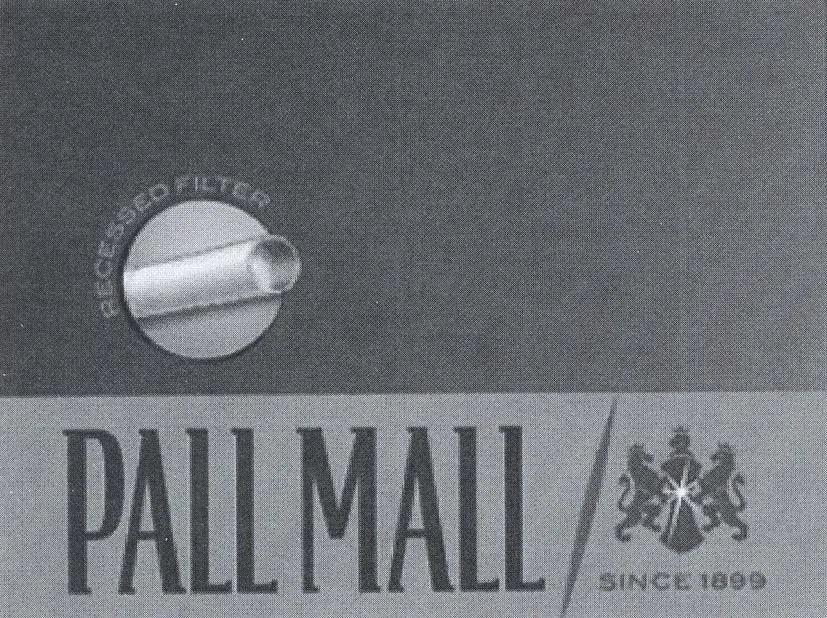 PALL MALL RECESSED FILTER SINCE 1899