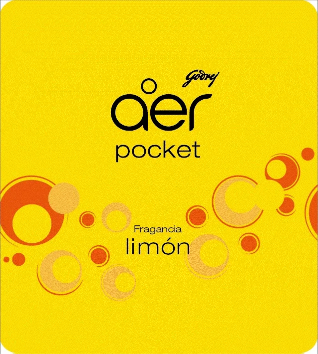 GODREJ AER POCKET FRAGANCIA LIMÓN
