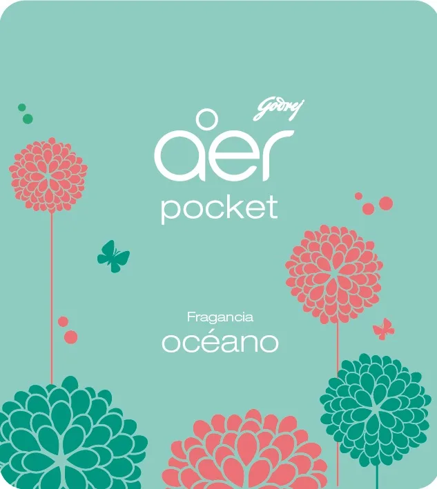 GODREJ AER POCKET FRAGANCIA OCÉANO