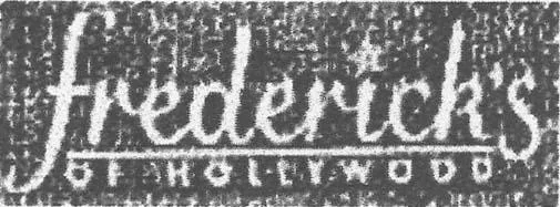FREDERICK'S OF HOLLYWOOD