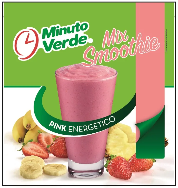 Minuto Verde Mix Smoothie PINK ENERGÉTICO