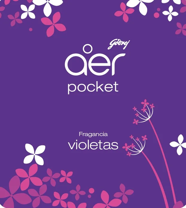 GODREJ AER POCKET FRAGANCIA VIOLETAS