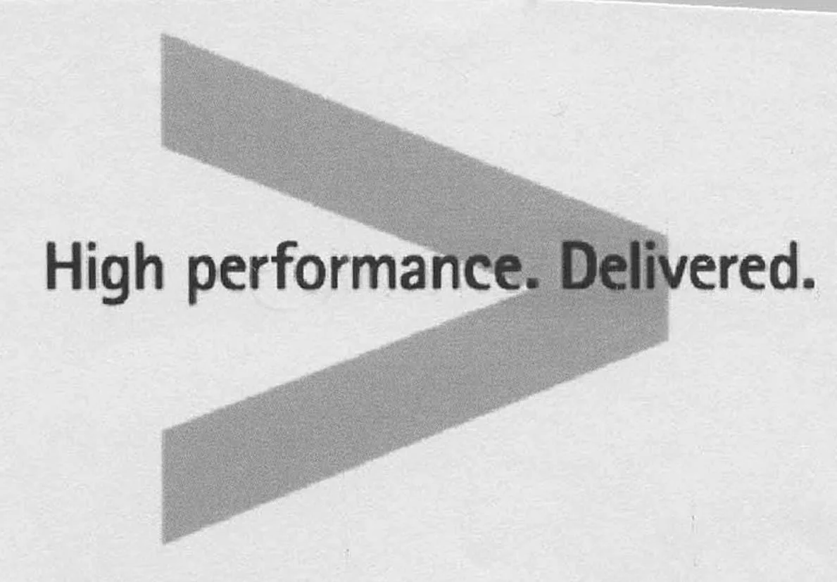 HIGH PERFORMANCE. DELIVERED.