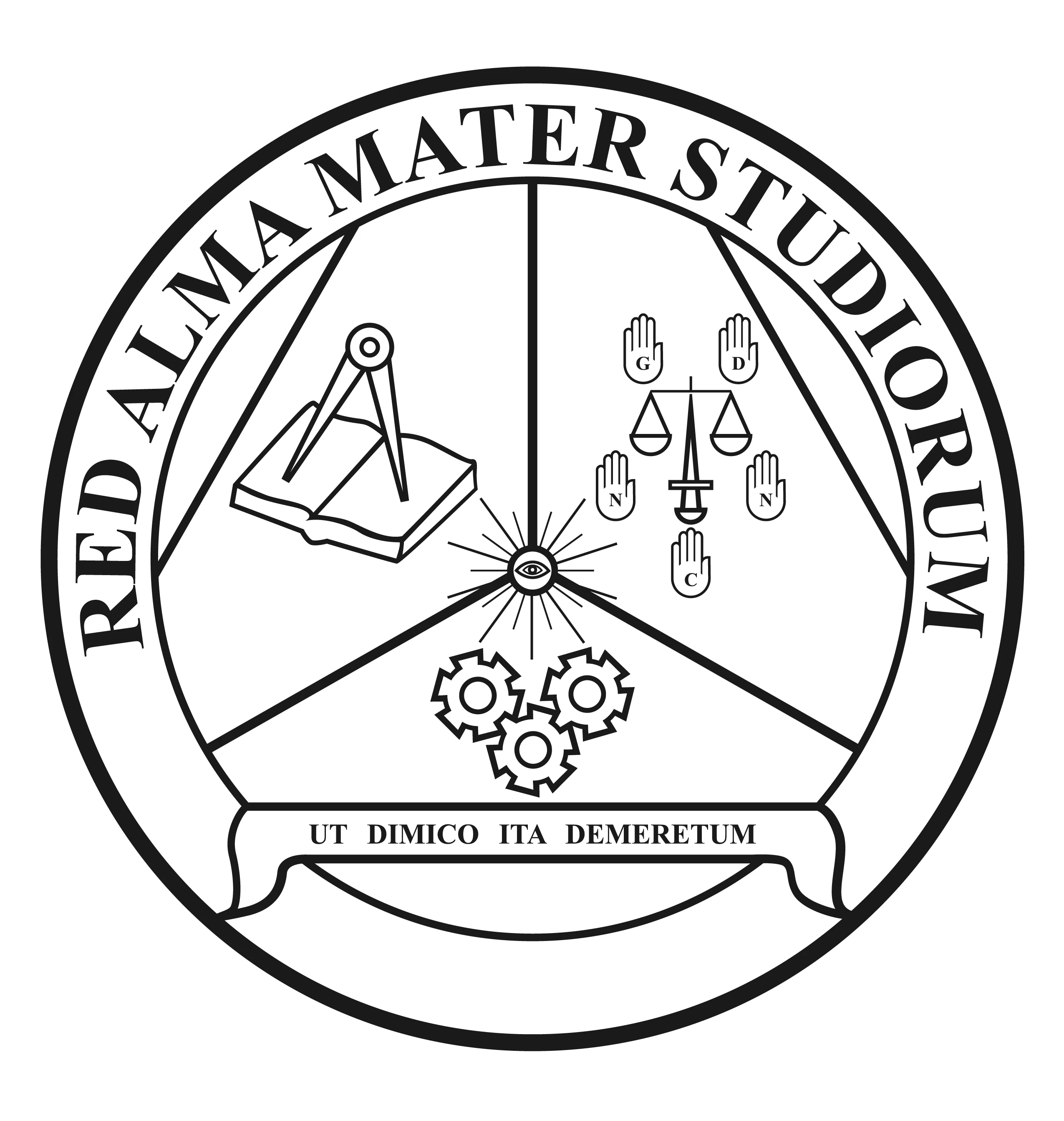 Red Alma Mater Studiorum ut dimico ita demeretum