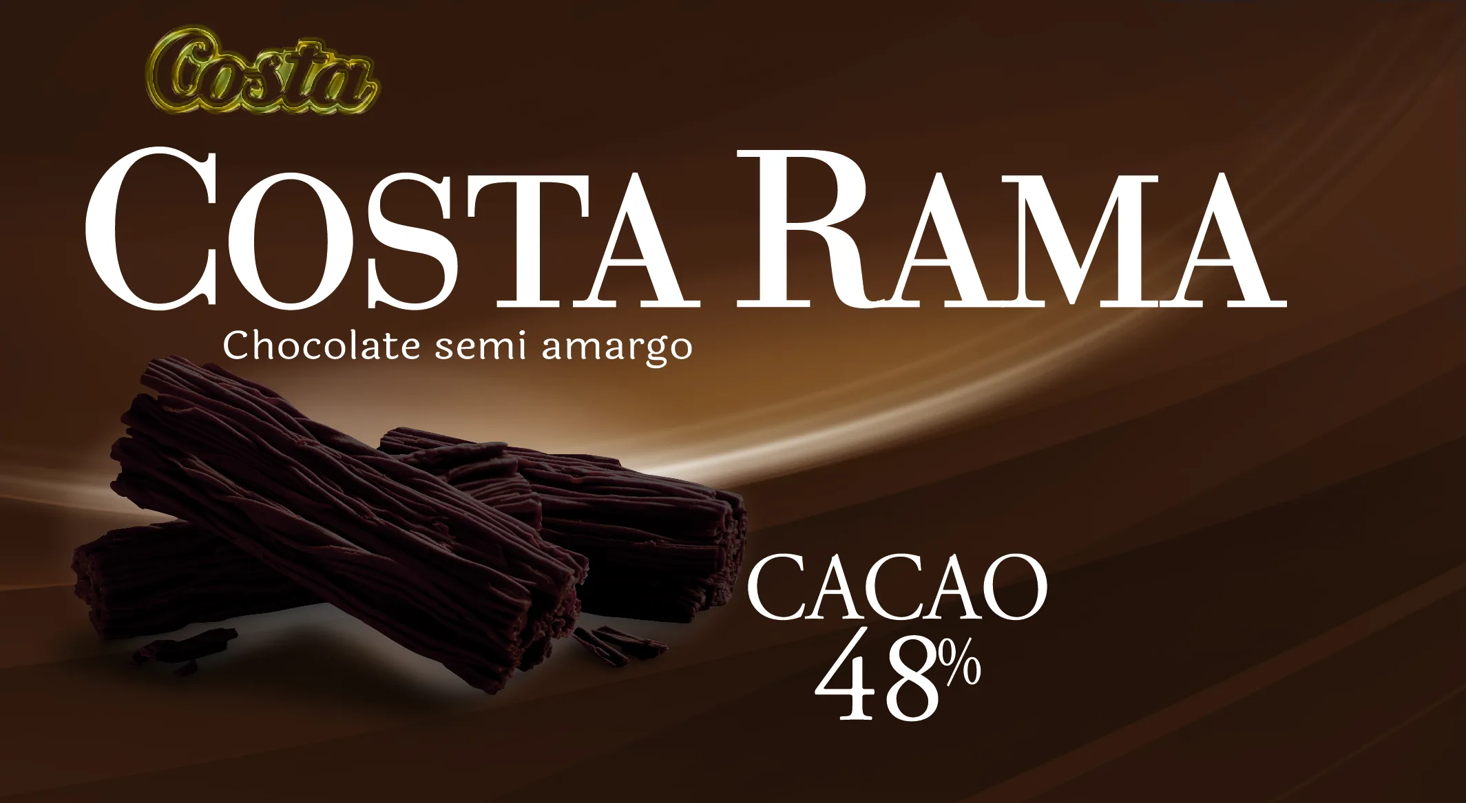 COSTA COSTA RAMA CHOCOLATE SEMI AMARGO CACAO 48%
